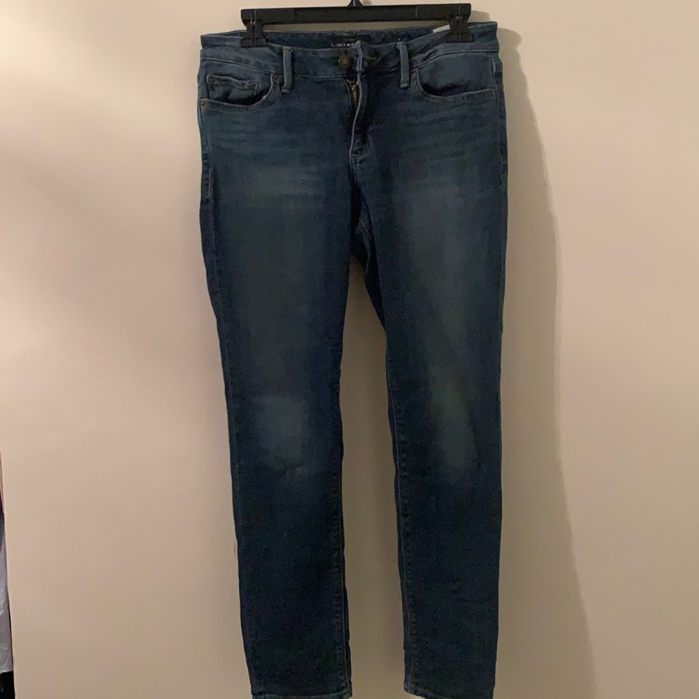 Mid-rise Lucky denim